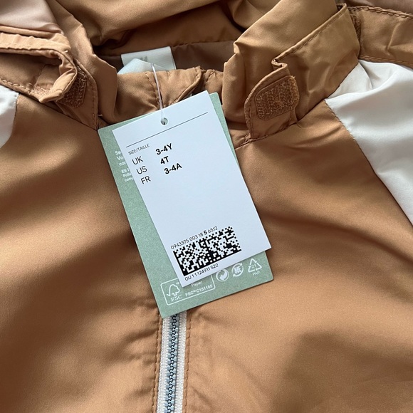 H&M toddler colour-block windbreaker jacket - Picture 4 of 4